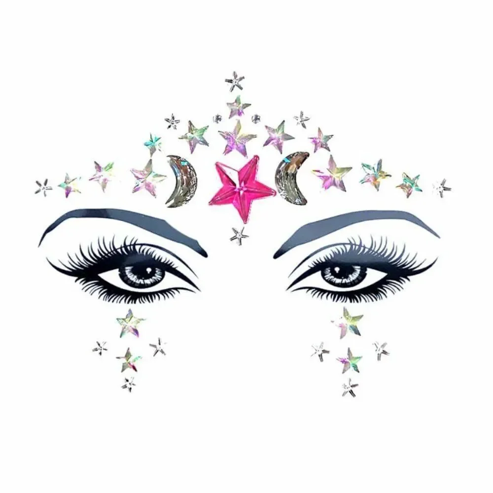 Luna Crystal Face Jewels